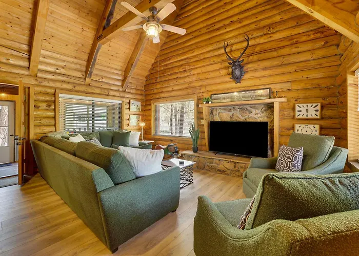 Covered Deck, Private Acreage: Log In