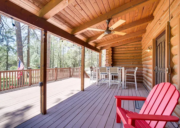 Holiday home Covered Deck, Private Acreage: Log In